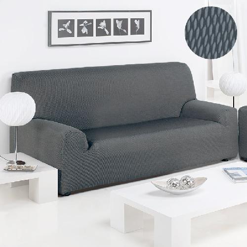  Fsogasilttlv - Funda para sofá de 3 plazas y 4 plazas, diseño  de rayas llanas para salón, funda elástica para sofá, 2 unidades : Hogar y  Cocina