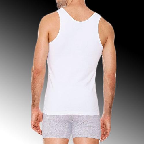 Camiseta interior de tirantes hombre algodón 100%, AS00300, Abanderado