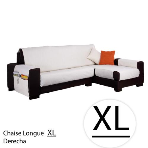 Funda de Sofá Chaise Longue Paula XL